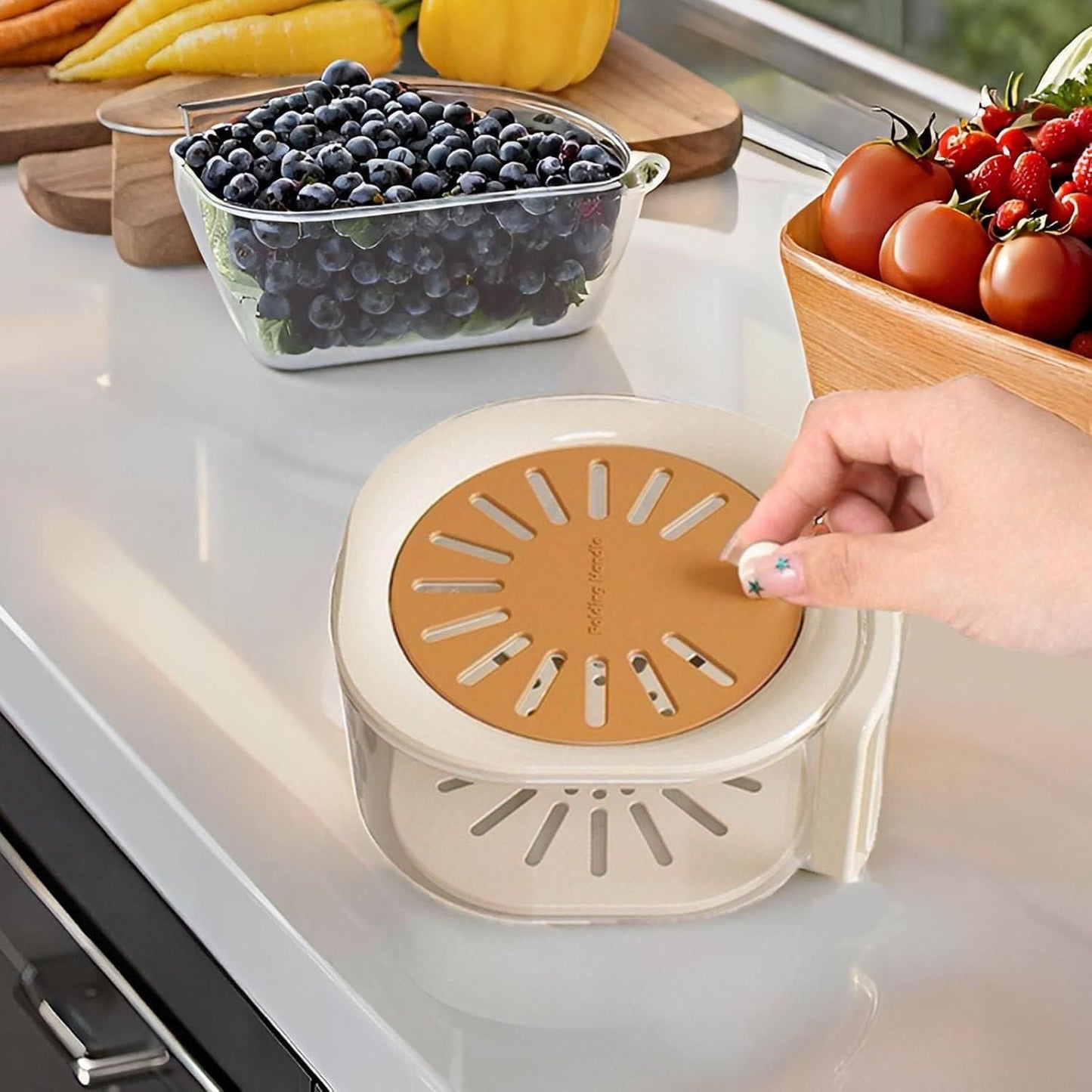 AS Fruit Drain Basket