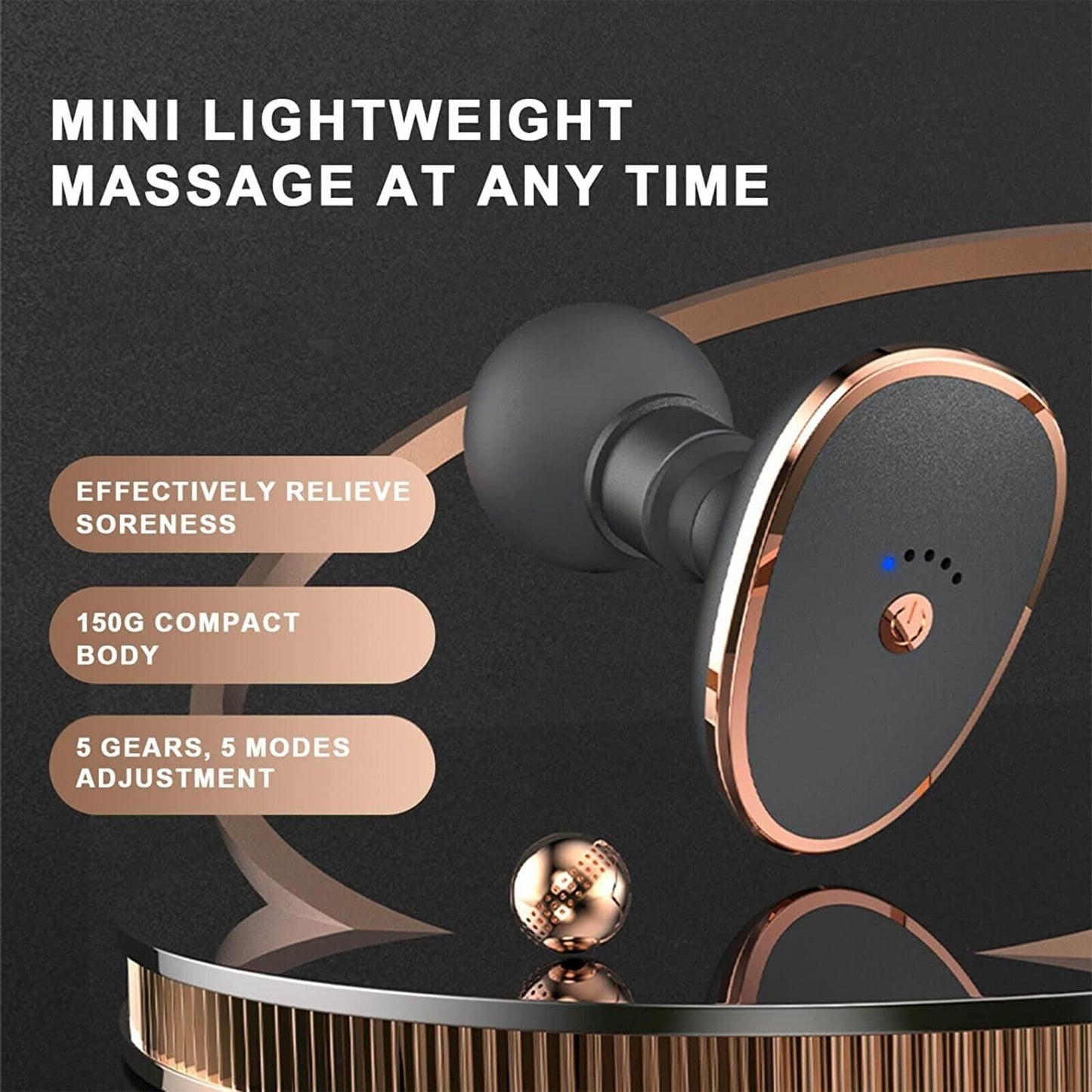 AS Mini Portable Body Massager